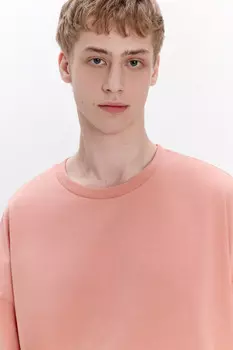 Футболка oversize из плотного хлопка