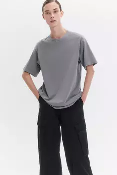 Футболка oversize из плотного трикотажа