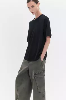 Футболка oversize из плотного трикотажа