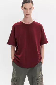 Футболка oversize из плотного трикотажа