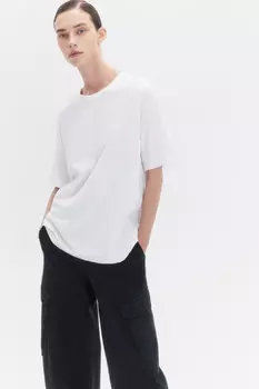 Футболка oversize из плотного трикотажа