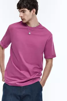 Футболка oversize однотонная