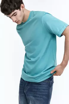 Футболка oversize однотонная
