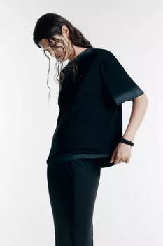 Футболка oversize с эффектом тай-дай