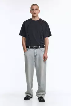 Футболка oversize с рельефными швами