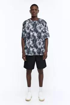 Футболка oversize спортивная из сетки