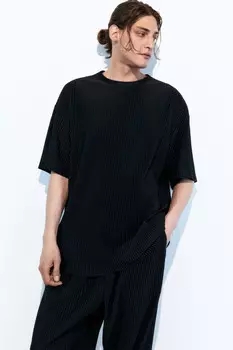 Футболка oversize спортивная из жатой ткани