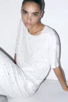 Футболка пижамная из вискозы