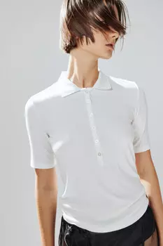 Футболка-поло вискозная