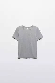 Футболка приталенная из вискозы