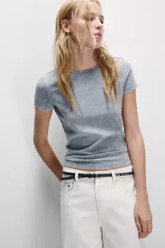 Футболка приталенная вареная