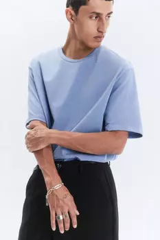 Футболка прямая базовая из хлопка