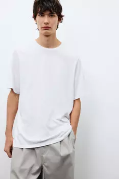 Футболка прямая базовая из хлопка