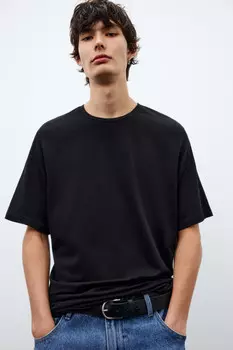 Футболка прямая базовая из хлопка