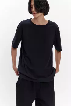 Футболка regular fit базовая из хлопка