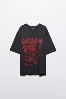 Футболка с принтом