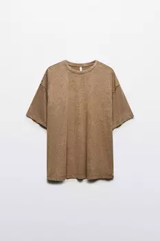 Футболка с вареным эффектом