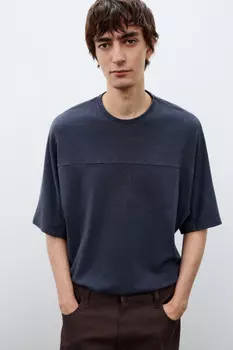 Футболка с вареным эффектом