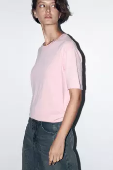 Футболка свободная базовая из хлопка