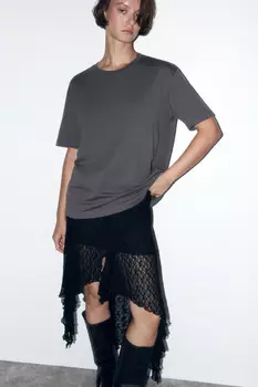 Футболка свободная базовая из хлопка