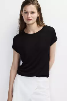 Футболка свободная из вискозы