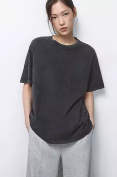 Футболка TBIG оверсайз с вареным эффектом