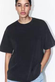 Футболка TBIG оверсайз с вареным эффектом