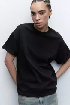 Футболка TLOOSE свободная хлопковая