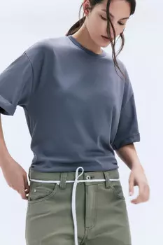 Футболка TLOOSE свободная хлопковая