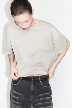 Футболка TLOOSE свободная хлопковая