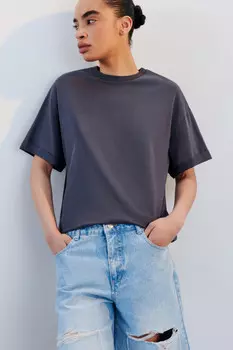 Футболка TLOOSE свободная хлопковая