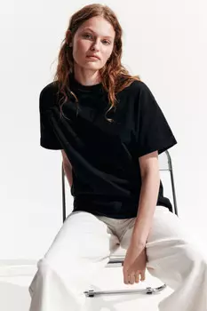 Футболка TLOOSE свободная хлопковая