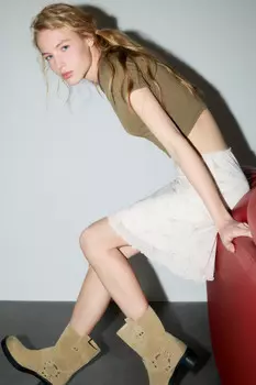 Футболка-топ базовая укороченная