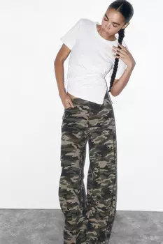 Футболка-топ с асимметричной драпировкой