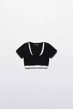 Футболка-топ спортивная двуслойная