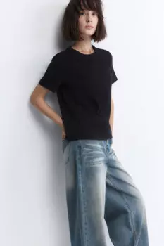 Футболка TSHIRT прямая базовая из хлопка