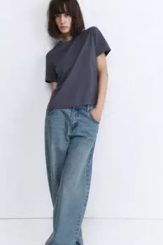 Футболка TSHIRT прямая базовая из хлопка