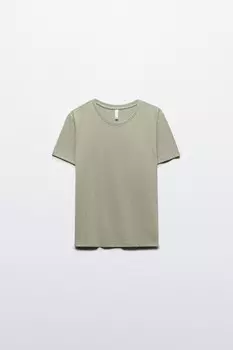 Футболка TSHIRT прямая базовая из хлопка