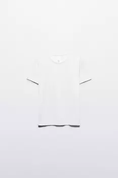 Футболка TSHIRT прямая базовая из хлопка