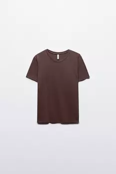 Футболка TSHIRT прямая базовая из хлопка