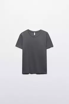 Футболка TSHIRT прямая базовая из хлопка