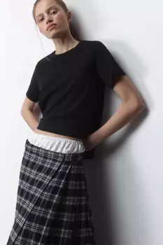 Футболка TSHIRT прямая базовая из хлопка