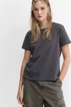 Футболка TSHIRT прямая базовая из хлопка