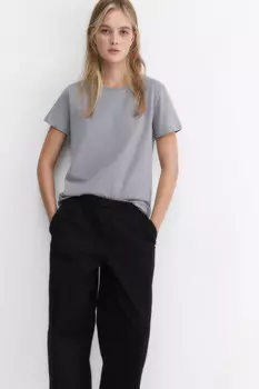 Футболка TSHIRT прямая базовая из хлопка