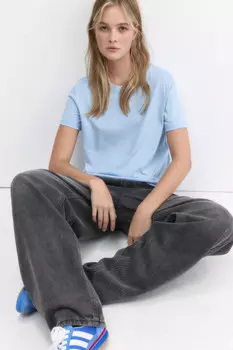 Футболка TSHIRT прямая базовая из хлопка