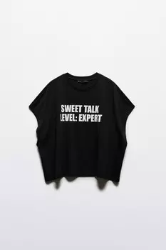 Футболка укороченная без рукавов