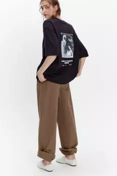 Футболка унисекс хлопковая с принтом