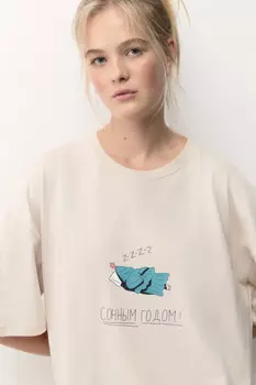 Футболка унисекс с новогодним принтом Bang! Bang!