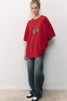 Футболка унисекс с новогодним принтом Bang! Bang!