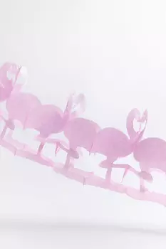 Гирлянда-фламинго бумажная